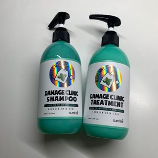 썸헤어 / SUMHAIR 썸헤어 데미지 클리닉 샴푸+트리트먼트 네롤리&민트티 — 5점을 준 리뷰어가 2021년 7월 올린 사용 사진
