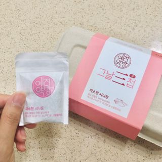 예진약방 그날을 위한 맞춤형 한방 건강식품 (4종) — 5점을 준 리뷰어가 2022년 5월 올린 사용 사진