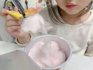 젤리벨리 솜사탕 2종-딸기치즈케이크, 바닐라 — 5점을 준 리뷰어가 2021년 12월 올린 사용 사진