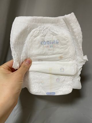 쿠잉 에어드라이  풀커버 팬티기저귀 (L/XL/XXL/XXXL) 1팩 — 5점을 준 리뷰어가 2023년 1월 올린 사용 사진