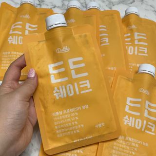 [덜다] 든든 식물성 단백질 쉐이크 40g X 7입 (곡물/딸기) — 5점을 준 리뷰어가 2023년 8월 올린 사용 사진