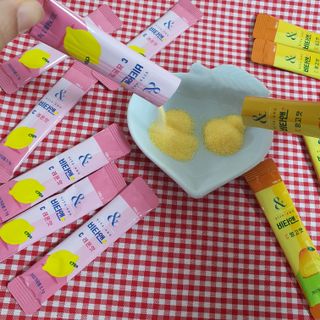 비타앤C 레몬맛, 망고맛 — 5점을 준 리뷰어가 2021년 5월 올린 사용 사진