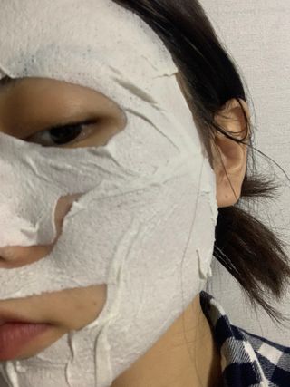 아이디플라코스메틱 페이스핏 플라스터 마스크 _ 리뉴얼 — 5점을 준 리뷰어가 2022년 4월 올린 사용 사진
