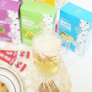 참앤들황토농원 7가지 맛! 탄산 톡톡! 스파클링! 데이앤 콤부차 7종 10포 1박스씩 ★총 7박스★ — 5점을 준 리뷰어가 2023년 1월 올린 사용 사진