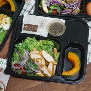 참살이도시락 작심삼일 샐러드도시락 3개 맛보기 새벽배송 또는 택배배송 — 5점을 준 리뷰어가 2021년 9월 올린 사용 사진