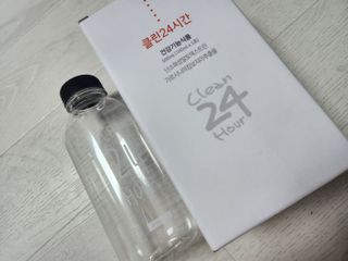 클린24시간 1BOX(5포) + 전용보틀(500ml) — 5점을 준 리뷰어가 2023년 6월 올린 사용 사진