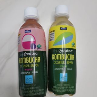 더그레잇티 콤부차 [매일유업] 더그레잇티 44kcal 콤부차 300ml *12개입 (오리지널 6개+베리리치 6개) — 5점을 준 리뷰어가 2023년 7월 올린 사용 사진