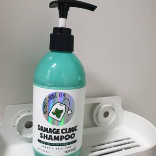 썸헤어 / SUMHAIR 썸헤어 데미지 클리닉 샴푸+트리트먼트 네롤리&민트티 — 4.5점을 준 리뷰어가 2021년 5월 올린 사용 사진