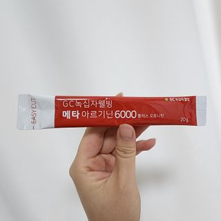 메타아르기닌 GC녹십자웰빙 메타 아르기닌 6000 플러스 오르니틴 — 5점을 준 리뷰어가 2022년 6월 올린 사용 사진