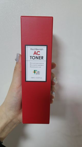 페브유 / FABYOU [페브유 2종 SET] 레드 블레미쉬 AC 토너 + AC스팟 — 5점을 준 리뷰어가 2021년 5월 올린 사용 사진