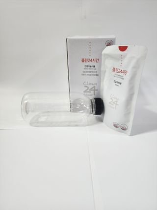 클린24시간 1BOX(5포) + 전용보틀(500ml) — 5점을 준 리뷰어가 2023년 3월 올린 사용 사진