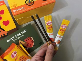 광동생활건강 [광동] 비타500데일리스틱  ★빼빼로데이★ 30포+70포+ 뚱랑이스티커+빼빼로+쇼핑백 — 5점을 준 리뷰어가 2022년 11월 올린 사용 사진
