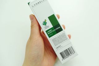 랑벨 랑바이오 블랙 시카 크림 50ml(블랙비 프로폴리스, 시카 4종, 판테놀 10 함유) — 5점을 준 리뷰어가 2022년 4월 올린 사용 사진