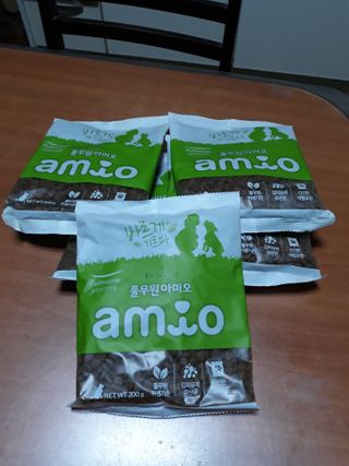 [풀무원아미오] 건강담은식단 1kg 3종 — 5점을 준 리뷰어가 2021년 2월 올린 사용 사진