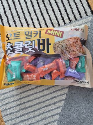 델리스 오트 밀키 초콜릿 바 — 5점을 준 리뷰어가 2023년 1월 올린 사용 사진