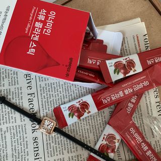 이너미인 석류 콜라겐 스틱 — 5점을 준 리뷰어가 2021년 1월 올린 사용 사진
