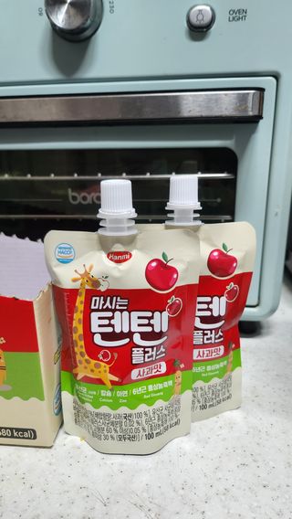 나우캠페인용 [한미사이언스] 우리 아이 튼튼, 엄마 마음 든든! 마시는텐텐 플러스 (100ml*10입) — 5점을 준 리뷰어가 2023년 12월 올린 사용 사진