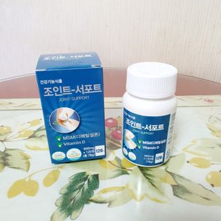 에이치알팜 조인트-서포트 보스웰리아 MSM 650mg x 120정 — 5점을 준 리뷰어가 2021년 4월 올린 사용 사진