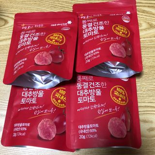 레드닥터 통째로 동결건조한 대추방울토마토 20g * 4봉 — 5점을 준 리뷰어가 2022년 12월 올린 사용 사진