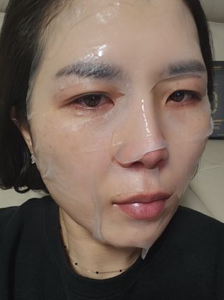 타포미 카밍 탐 시트 마스크 30ml — 5점을 준 리뷰어가 2023년 1월 올린 사용 사진