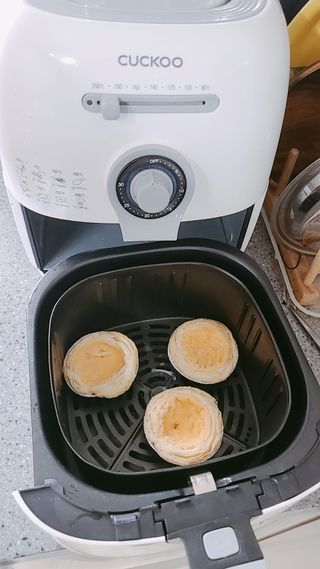 디앙뜨 포르투갈 에그타르트 오리지널 맛+패션후르츠 맛 중 택1 — 5점을 준 리뷰어가 2021년 7월 올린 사용 사진