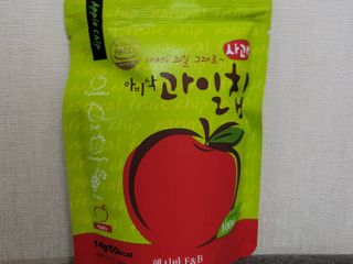 아비삭과일칩 5종 /딸기,사과,배,귤,무화과 5종 — 3점을 준 리뷰어가 2021년 3월 올린 사용 사진