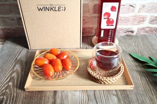 [바이윙클] 페르시아 유기농 석류 착즙주스 750ml 2병 + 선물박스 세트 — 5점을 준 리뷰어가 2022년 3월 올린 사용 사진
