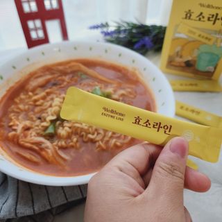 목 넘김이 편한 곡물발효효소 웰테므 효소라인 — 5점을 준 리뷰어가 2023년 11월 올린 사용 사진