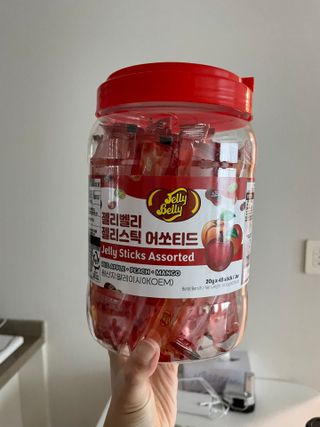 젤리벨리 젤리스틱 어쏘티드 900g — 5점을 준 리뷰어가 2022년 11월 올린 사용 사진