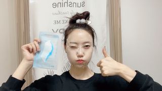에이스노 레스큐 부스트 하이드레이션 시트마스크 — 5점을 준 리뷰어가 2021년 10월 올린 사용 사진