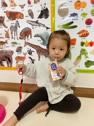 소화가 잘되는 우유 국산 5곡 미숫가루 — 5점을 준 리뷰어가 2021년 9월 올린 사용 사진