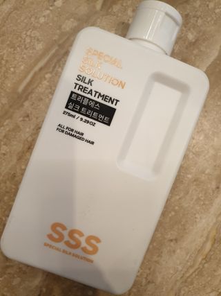 트리플에스 탈모 샴푸 275ml + 실크 트리트먼트 275ml — 5점을 준 리뷰어가 2021년 4월 올린 사용 사진