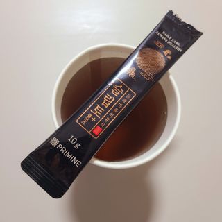 프리마인 자체 기업부설 연구소에서 찾아낸 건강한 수면의 비밀.  슬립토 플러스 30포 — 4점을 준 리뷰어가 2021년 11월 올린 사용 사진