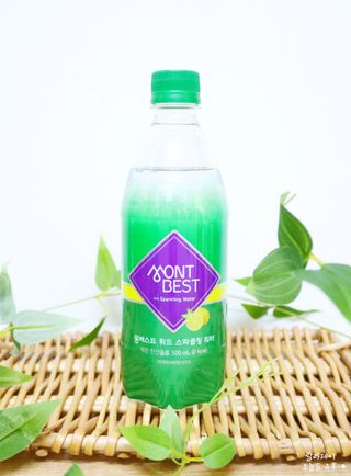 몽베스트 Montbest with Sparkling water Lime20병 — 5점을 준 리뷰어가 2022년 1월 올린 사용 사진