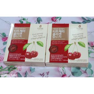 자연에온 가득담은 몽모랑시 타트체리 콜라겐 젤리스틱 — 4점을 준 리뷰어가 2021년 1월 올린 사용 사진