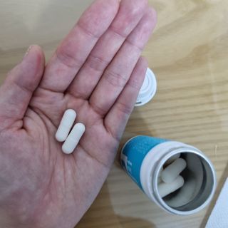 메디타민 인체유래 비피더스 포스트 프로바이오틱스 — 5점을 준 리뷰어가 2021년 8월 올린 사용 사진
