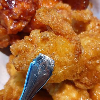 [교촌치킨 영등포역점] 치킨 메뉴 중 택1 — 5점을 준 리뷰어가 2021년 1월 올린 사용 사진