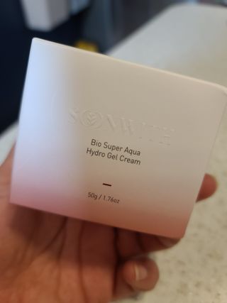 SOONWITH 바이오 수퍼 아쿠아 하이드로 젤 크림 — 5점을 준 리뷰어가 2021년 3월 올린 사용 사진