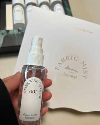 디어포레스트 [5개세트] 숲속의 하루 패브릭미스트 (섬유향수/ 룸스프레이) 50ml 5개 — 5점을 준 리뷰어가 2022년 10월 올린 사용 사진