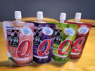 ORIHIRO 오리히로 곤약젤리 제로칼로리 130g 4종 4팩(맛별로 1팩씩) — 5점을 준 리뷰어가 2022년 12월 올린 사용 사진