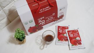 농업회사법인조은 유기농 석류 NFC 착즙주스 70ml 30포 — 5점을 준 리뷰어가 2021년 10월 올린 사용 사진