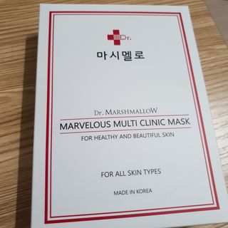 닥터마시멜로 마블러스 멀티 클리닉 마스크 — 4점을 준 리뷰어가 2021년 2월 올린 사용 사진