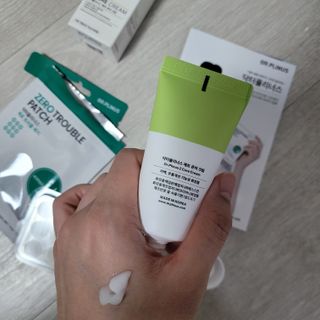 닥터플리너스 제트 큐어 크림 30ml + 제로 트러블 패치 9EA — 5점을 준 리뷰어가 2022년 3월 올린 사용 사진