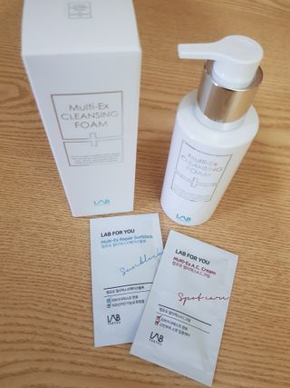 LAB FOR YOU 멀티엑스클렌징폼 — 5점을 준 리뷰어가 2022년 7월 올린 사용 사진