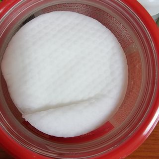 메디필 레드 락토 콜라겐 필링패드 — 3.5점을 준 리뷰어가 2021년 3월 올린 사용 사진