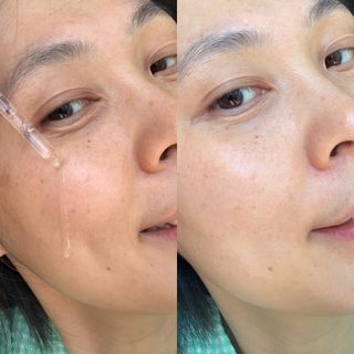 스킨큐어 산다화 비타민c 화이트닝 에센스 30ml — 5점을 준 리뷰어가 2023년 9월 올린 사용 사진