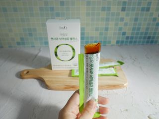 아임오 풋사과 식이섬유 밸런스 젤리 14포 — 5점을 준 리뷰어가 2021년 10월 올린 사용 사진