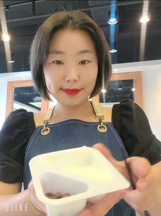 매일바이오 토핑요거트 — 5점을 준 리뷰어가 2021년 6월 올린 사용 사진