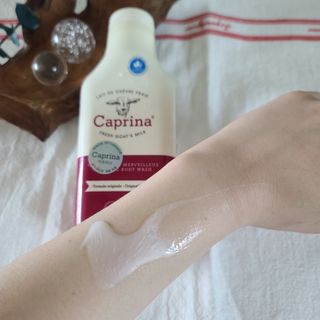 카프리나 프레쉬 산양밀크 어메이징 바디워시 500ml(오리지널향) — 5점을 준 리뷰어가 2023년 4월 올린 사용 사진