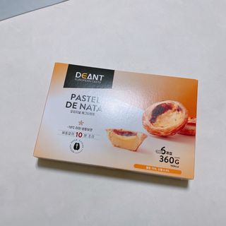 디앙뜨 포르투갈 에그타르트 오리지널 맛+패션후르츠+초콜릿타르트 맛 중 택1 — 4점을 준 리뷰어가 2021년 8월 올린 사용 사진
